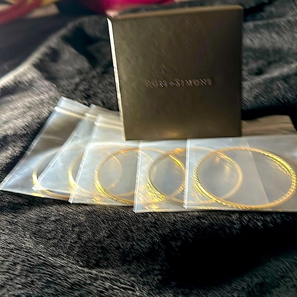 FIVE ROSS AND SIMMONS 18K GOLD OVER STERLING - Picture 7 of 8